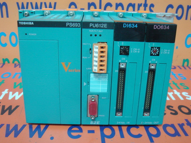 TOSHIBA PLC VSERIES PS693 PU612E DI634 DO634 - PLC DCS SERVO